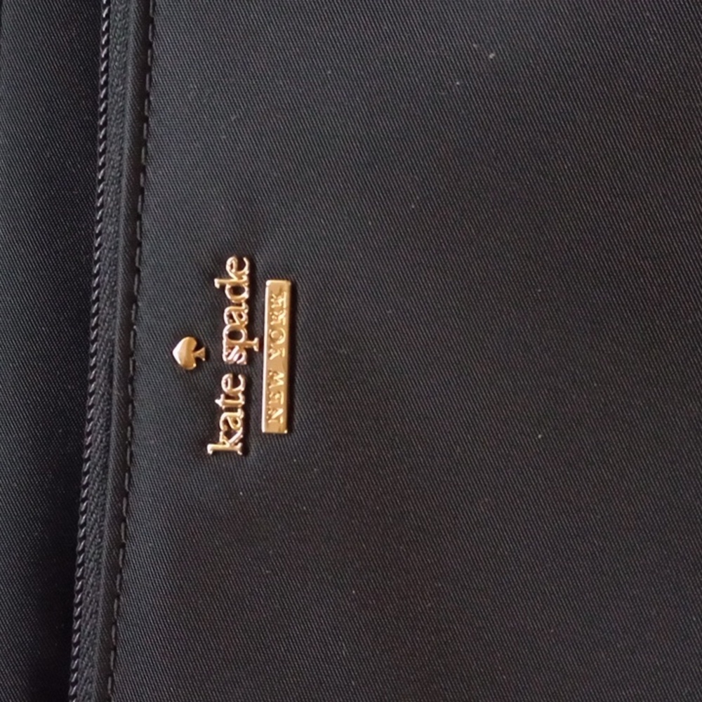 Kate Spade Black Clutch Jewelry Travel Case with Gold Accents - Picture 2 of 8